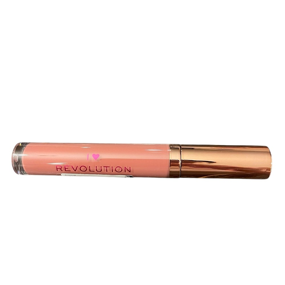 I Heart Revolution .19 Fl. Oz. NEW Chocolate Brownie Lip Gloss Makeup Revolution - Picture 2 of 4